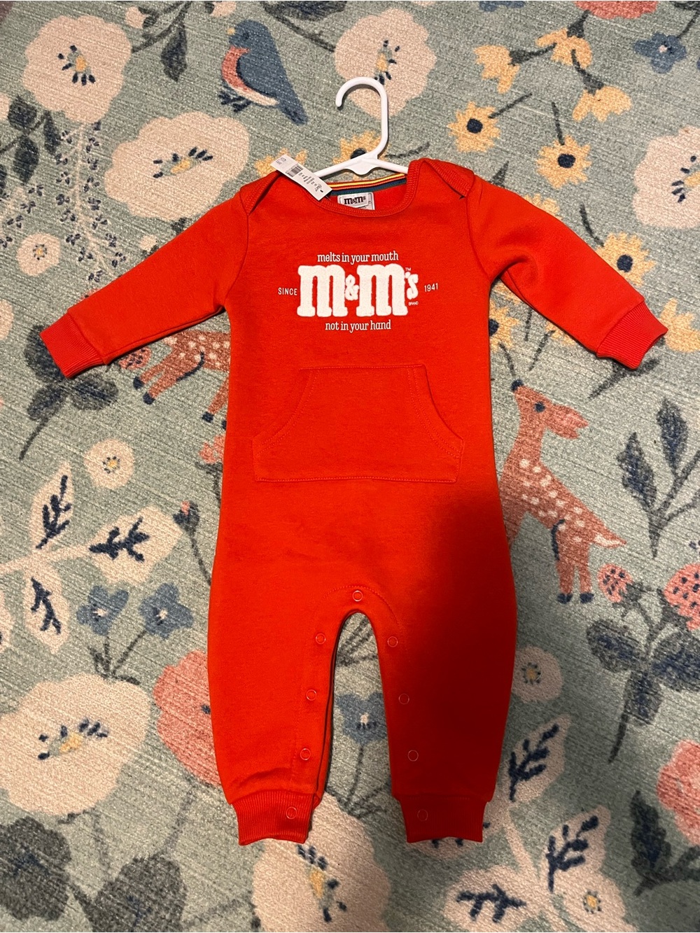 Baby M&M Sweatsuit Outfit NWT 6-9 Months